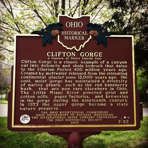 If you've never seen this incredible natural wonder near Cincinnati, you'll want to make plans to visit. Ohio History, Hiking Backpack, Natural Wonders, Hiking Trails, Cincinnati, Backpacking, Ohio, Hiking, Wonder