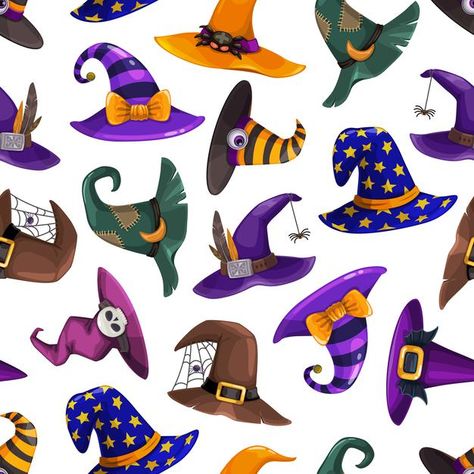 Cartoon Wizard, Wizard And Witch, Halloween Facebook Cover, Spider Cartoon, Halloween Bottle Labels, Horror Pumpkin, Glow Pumpkin, Halloween Borders, Halloween Phrases