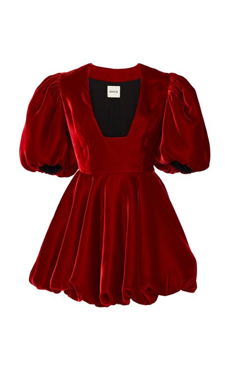 Short Homecoming Dress, Note Box, Velvet Fashion, Mini Velvet Dress, Looks Chic, Puffy Sleeves, Stage Outfits, Homecoming Dress, Velvet Dress