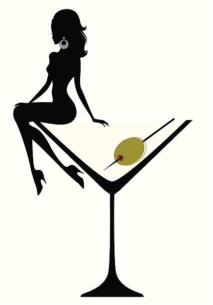 230 Woman In Martini Glass Illustrations & Clip Art - iStock Art Deco Sketch, Glass Illustration, Cocktail Illustration, Girly Wall Art, Cocktail Art, Chic Art, Wine Art, Lion Art, My Portfolio