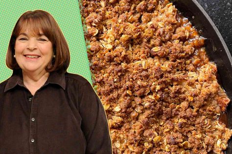 Ina Garten's 3-Step Fall Dessert Is My Favorite Ina Garten Apple Crisp, Apple Crisp Ina Garten, Old Fashioned Apple Crisp, Thanksgiving Vegetables, Fall Apple Recipes, Apple Dishes, Fruit Crumble, Apple Recipes Easy, Ina Garten Recipes