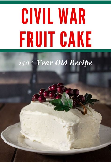 Victorian Fruitcake Torte, Classic Fruit Cake, Old Fashioned Holiday Recipes, Healthy Fruitcake, Southern Supreme Fruitcake Recipe, Fruitcake Recipes Traditional, Frontier Recipes, Vintage Recipes 1800s, German Fruit Cake Recipe