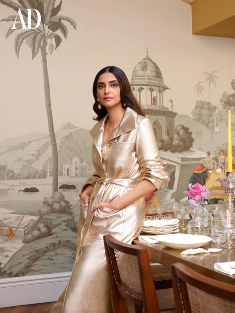 Inside Sonam Kapoor Ahuja's intimate, art-filled London home and studio | Architectural Digest India Rose Uniacke, London Home, Vogue India, Sonam Kapoor, Interior Stylist, Notting Hill, Celebrity Houses, Bollywood Stars, Family Heirloom