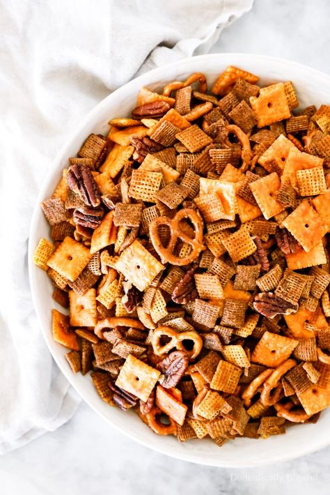 This is a super easy Extra Seasoned Chex Mix recipe your whole family will love! Chex Mix Seasoning Homemade, Oven Chex Mix Recipes, Savoury Chex Mix Recipes, Traditional Chex Party Mix Recipe, Chex Mix Recipes Bold, Zesty Chex Mix Recipes, Nut Free Chex Mix Recipes, Spicy Chex Mix Recipes Simple, Bold Chex Mix Recipe Oven