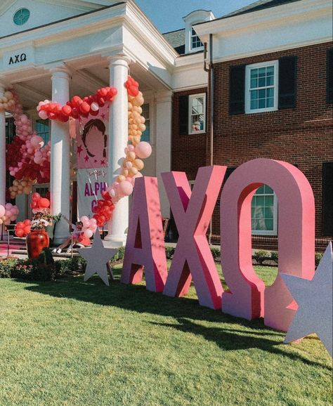 Bid Day Backdrop, Bid Day Decor, Bid Day Welcome Home Signs, Bid Day Decorations, Bid Day Name Signs, Welcome To The Dream House Bid Day, Bid Day Signs For New Members, Gamma Chi Signs Bid Day, Sorority Recruitment Decorations