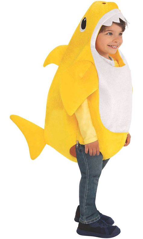 Baby Shark Costume, Shark Costume Kids, Shark Halloween Costume, Shark Halloween, Shark Costume, Baby Shark Song, Halloween Infantil, Shark Costumes, Sharks For Kids