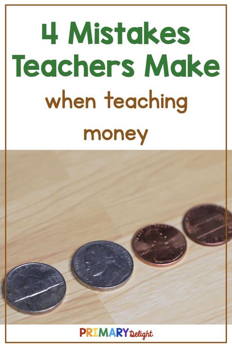 Teaching Kindergarten Money, Money Lessons For First Grade, Learning About Money Kindergarten, Coin Activities 2nd Grade, Montessori Money Activities, Second Grade Money Activities, Money Activities For First Grade, Money Recognition Activities, Learning Money Activities