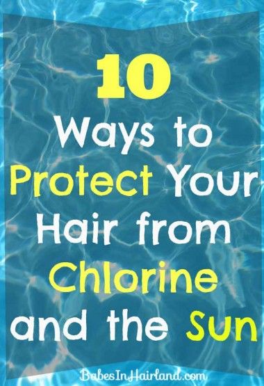 5 Easy Ways to Get Rid of Green Swimmer’s Hair Chlorine Hair, Swimmers Hair, Summer Hair Care, Pool Hair, Lighter Hair, Swimming Hairstyles, Girl Beach, Pool Hairstyles, Beach Hairstyles