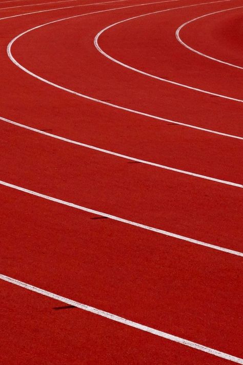 Running Track, Sports Aesthetic, Aesthetic Colors, Red Aesthetic, Race Track, Track And Field, Toulouse, Shades Of Red, Aesthetic Photo