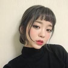 Very Short Bangs, Quotes Hay, Baby Bangs, Korean Short Hair, Hair Color Streaks, Short Bangs, Girl Short Hair, Short Hairstyles, Hair Day