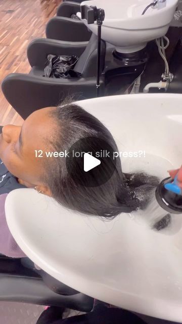 Relaxed Hair Silk Press, Silk Press Relax Hair, Silk Press On Relaxed Hair, Kids Silk Press Natural Hairstyles, Kids Silk Press Natural Hair, How To Do A Silk Press At Home, Brazilian Blowout Before And After, Kids Silk Press, Dominican Blowout On Natural Hair