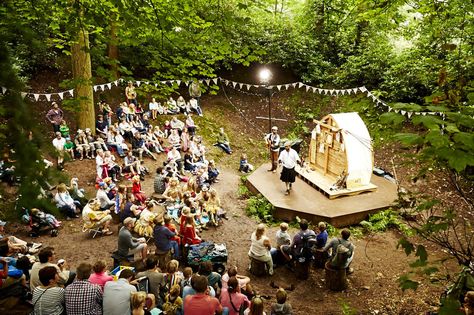 The first ever forest festival is coming to the UK next year and it sounds magical Log Seating, Forest Festival, Wild Rumpus, Outdoor Stage, Family Festival, Win Tickets, Festival Camping, It's Going Down, Best Dance