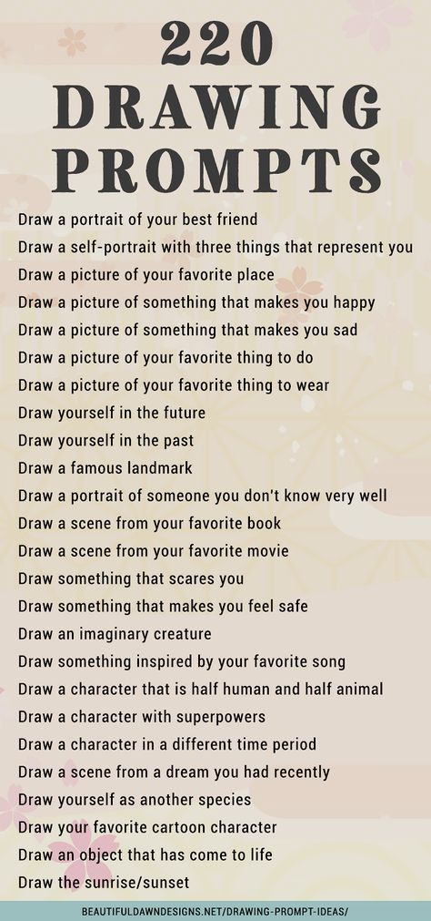 100 Things To Draw List, I Dont Know What To Draw Ideas, What To Draw When You Dont Know What, Drawing Ideas Pictures Sketch, Drawing Inspo Objects, Drawing Ideas For Intermediate, What Should I Draw Inspiration, Drawing Ideas To Draw On Yourself, Drawing Random People