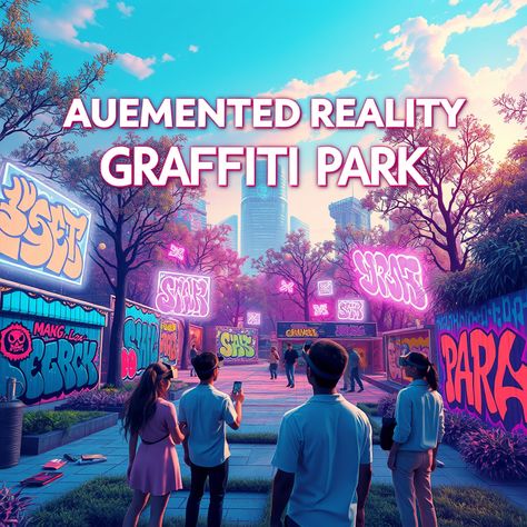 Augmented Reality Graffiti Park

#Art #Futuristic #StreetArt #AugmentedReality #art #poster Augmented Reality Art, Reality Art, Third Place, Park Art, Into The Future, Augmented Reality, Art Poster, The Future, Poster Art