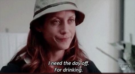 (Kate Walsh) Addison Montgomery Sheperd's quote on Grey's Anatomy: "I need the day off for drinking". Love her. Addison Montgomery, Grays Anatomy Tv, Kate Walsh, Grey's Anatomy Quotes, Anatomy Quote, Grey's Anatomy, Greys Anatomy, Day Off, Anatomy