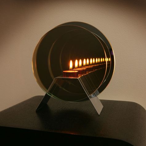 Infinity Candle, Infinity Mirror Diy, Infinite Mirror, Diy Led Lighting Ideas, Infinity Mirrors, Infinity Table, Modern Home Accessories, Pixel Led, Led Lighting Diy