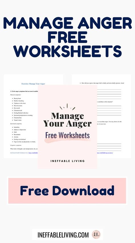 Manage Your Anger Worksheets Anger - anger issues - how to control anger - how to deal with anger - anger problems - how to control your anger - anger worksheets - anger triggers - anger control - anger management strategies - anger management activities - anger management activities for adults - where does anger come from - anger relief - anger triggers worksheet - anger control tips - anger coping skills - anger journal - understanding anger - when anger hurts - what to do with anger Free Anger Management Worksheets For Adults, Anger Management For Teens, Anger Management Adults, Anger Management Activities For Adults, Anger Triggers Worksheet, Anger Relief, Anger Management Worksheet, Anger Management For Adults, Anger Journal