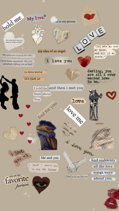 Romantic Stickers Love, Scrapbook Ideas For Girlfriend, Vintage Stickers Printables Retro, Scrapbooking Boyfriend, Boyfriend Collage, Vintage Aesthetic Stickers Printables, Boyfriend Scrapbook, Couple Scrapbook, Romantic Scrapbook