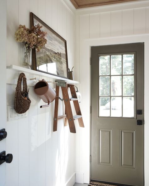 #ad | The full reveal is here, and I’m beyond thrilled with how our phase 1 breezeway transformation turned out! 🙌🏾 Thanks to @westlakeroyalbuildingproducts, we’ve created a space that’s not only stylish but also durable. From the Grove Collection Beadboard on the ceiling to the Nickel Gap Shiplap on the walls, every detail came together beautifully. Swipe to see how we brought our vision to life, and let me know what you think! Still to do: - [ ] Add storage (we need this space to have m... Breeze Way Ideas, Nickel Gap Shiplap, Nickel Gap, Add Storage, The Grove, What You Think, We Need, You Think, House Interior