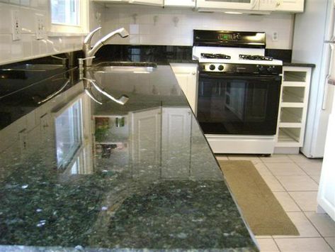 2018 Emerald Pearl Granite Countertops - Kitchen Remodeling Ideas On A Small Budget Check more at http://mattinglybrewing.com/20-emerald-pearl-granite-countertops-apartment-kitchen-cabinet-ideas/ Pearl Granite Countertops, Granite Countertops Backsplash, Emerald Pearl Granite, Kitchen Countertops Granite Colors, Blue Granite Countertops, Blue Pearl Granite, Granite Countertops Colors, Kitchen Design Countertops, Kitchen Remodeling Ideas