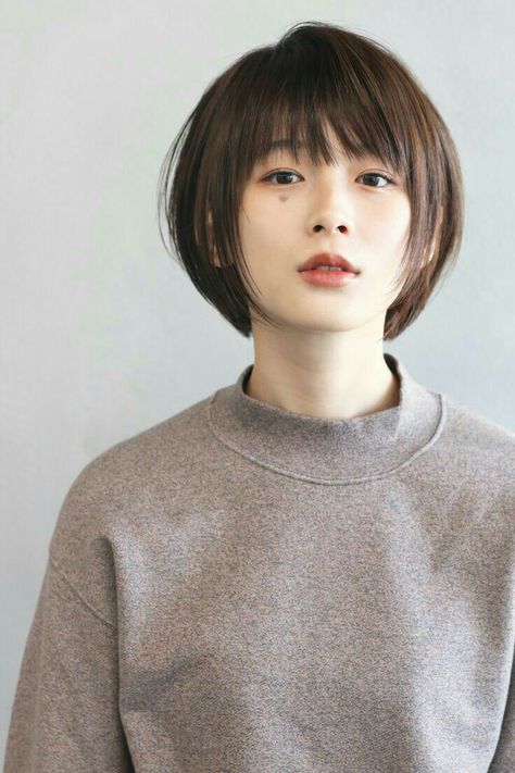 Japanese Short Hair, Shot Hair, Short Sassy Haircuts, Tomboy Hairstyles, Korean Short Hair, Asian Short Hair, Hairstyles For, Shot Hair Styles, Japanese Hairstyle