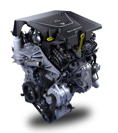 2.7-liter EcoBoost V6. Photo: Ford Motor Co. Chevy Ls Engine, Ford Bronco 2, Fusion Sport, Chevy Ls, Engine Diagram, Ls Engine, Auto Body Repair, High Performance Cars, Bronco Sports