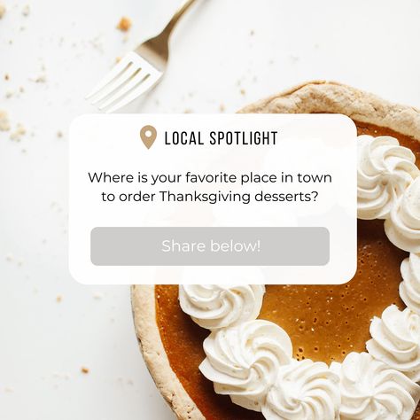 Local Spotlight! 📍 Thanksgiving is right around the corner, so let's give a shoutout to our favorite local businesses that help make it happen! Where is your favorite place in town to order Thanksgiving desserts? 🥧 Tag them below! 👇 Alex Levin ABR, HOMES (917) 478-0260 nexthomeprestige@gmail.com NextHome Prestige #alexlevinstatenisland# #alexrealestatebroker# #alexlevinhomes# #wesellstatenislandhomes Thanksgiving Realtor Marketing, Thanksgiving Marketing Ideas Real Estate, Sunday Real Estate Post, Thanksgiving Real Estate Marketing, Thanksgiving Realtor Post, November Real Estate Marketing, Monday Real Estate Motivation, Fall Real Estate Marketing Ideas, Thanksgiving Marketing Ideas