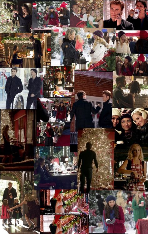 Christmas Vampire Diaries, Vampire Diaries Christmas Wallpaper, Tvd Christmas Wallpaper, The Vampire Diaries Christmas, Vampire Diaries Christmas, Tvd Christmas, Damon Salvatore Vampire Diaries, Home Lock Screen, Vampire Diaries Movie