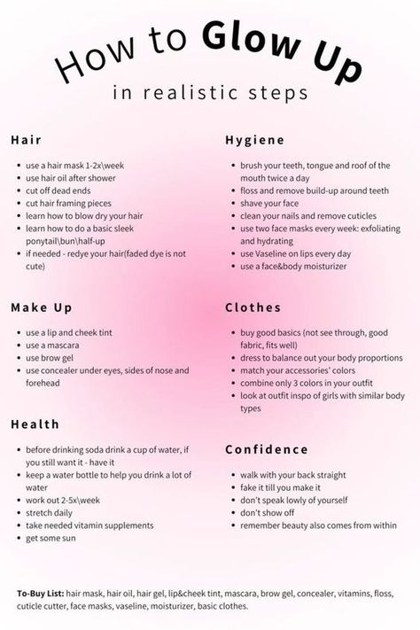 How To Use Skincare, How To Look Clean At School, How To Look Clean, Skin Care Routine Aesthetic, Glow Up Guide, Girly Tips, Life Goals List, School Routine For Teens, Practicing Self Love