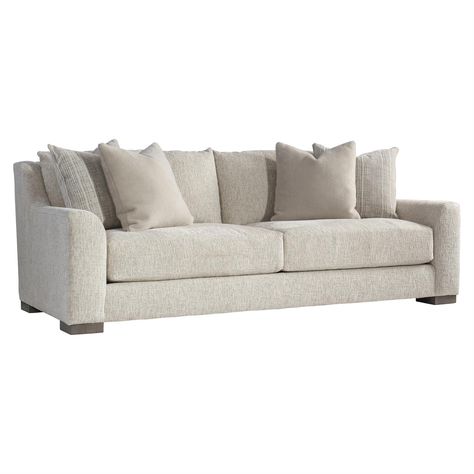 P7087A | Gabi Fabric Sofa Bernhardt Sofa, Beige Fabric Sofa, Long Champ, Grey Fabric Sofa, Couch Fabric, Plush Sofa, Deep Seat Cushions, Beige Sofa, Bernhardt Furniture