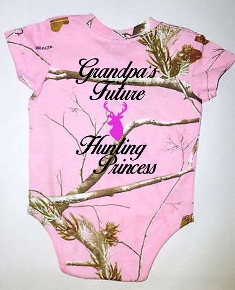 Camo Grandpas Future Hunting Princess Creeper by CountrySwagLLC on Etsy Camo Baby Stuff, Pink Camouflage, Camo Shorts, Pink Camo, Country Girls, Toddler Outfits, Baby Fashion, Onesies