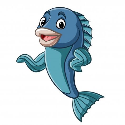 Cartoon fish mascot waving hand | Premium Vector #Freepik #vector #character #cartoon #fish #animal Underwater Cartoon, Waving Hand, Koi Carp Fish, Premium Vector Cartoon, Sea Life Animals, Koi Fish Drawing, Color Pencil Sketch, Underwater Fish, Underwater Animals