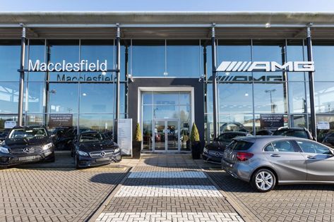 Mercedes-Benz of Macclesfield | Car dealership in Macclesfield | AutoTrader Car Dealerships Interior, Mercedes Benz Uk, Cars Showroom Architecture, Mercedes Dealership, Mercedes Benz Dealership, Used Mercedes Benz, Audi Dealership, Bmw Dealership, Green Business