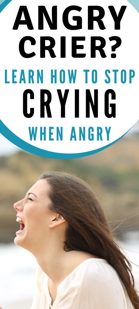 Do you experience too much anger and frustration that make you cry? Here are three quick and easy ways to stop crying when you're an angry crier or a frustrated crier.  Plus: Why do I cry when I get mad or frustrated? I'm a guy! Also, how do I stop crying when I'm angry?  #anger #angermanagement #mentalhealth #mindset #mentalwellness #emotions #EQ Crying When Angry, Angry Tears, I'm Angry, Become Wealthy, Health Habits, Stop Crying, Stop Worrying, Psychology Today, Anger Management