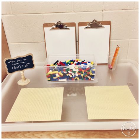 Kindergarten Provocations, Table Top Activities, Morning Challenge, Preschool Tables, Construction Table, Kindergarten Stem, Finger Gym, Funky Fingers, Reggio Classroom