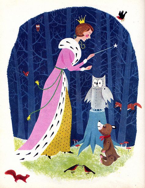 old childrens books Book Character Illustration, A Garden Of Words, Bremen Musicians, Mid Century Modern Illustration, Tin Woodman, Midcentury Illustration, Cottagecore Books, Cards Illustration, Children's Books Illustrations