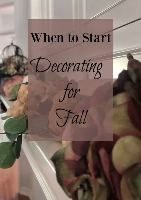 Mobile Home Fall Decorations, When To Start Decorating For Halloween, Early Fall Front Porch Decor, Autumn Front Porch Decor Cozy, When Does Fall Start, Dining Room Fall Decor Ideas, When To Put Out Fall Decorations, August House Decor, Decor For Fall Ideas