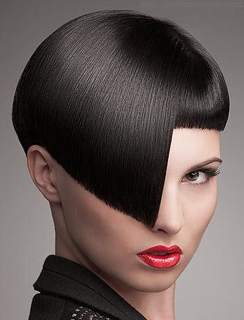 Haircuts Woman, Hair Academy, Mod Hair, Amazing Hairstyles, Corte Bob, Different Hair Types, Short Fringe, Short Straight Hair, Moustaches