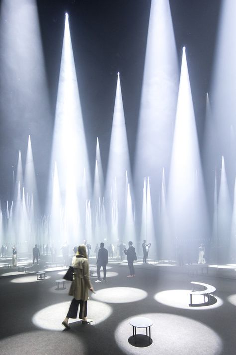 Conception Scénique, Blitz Design, Light Art Installation, Sou Fujimoto, Lighting Art, Japanese Architect, Scenic Design, Art Installation, Exhibition Space