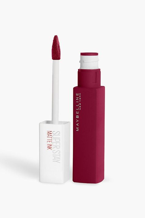 Maybelline Superstay Liquid Lip 115 Founder #AFF, , #AFFILIATE, #Sponsored, #Liquid, #Founder, #Lip, #Superstay Lip Styles, Maybelline Superstay Matte Ink, Beige Lipstick, Kiss Proof Lipstick, Maybelline Cosmetics, Red Liquid Lipstick, Red Liquid, Red Lipstick Makeup, Bright Red Lipstick