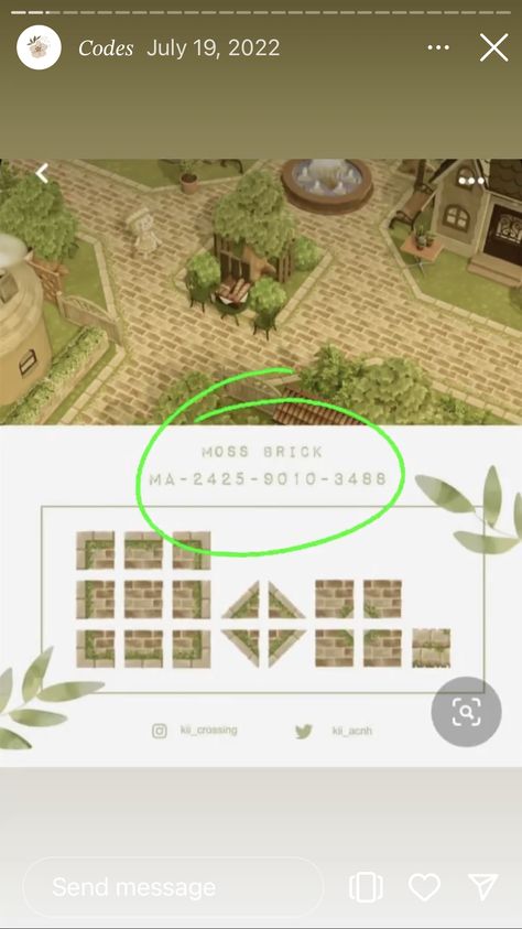 Acnh Vertical Path, Animal Crossing Walkways, Codes For Paths Animal Crossing, Acnh Culdesac Path, Acnh Path Layout Guide, Animal Crossing Brick Codes, Acnh Cobble Stone Path, Acnh The Path Code, Acnh Spring Path Codes