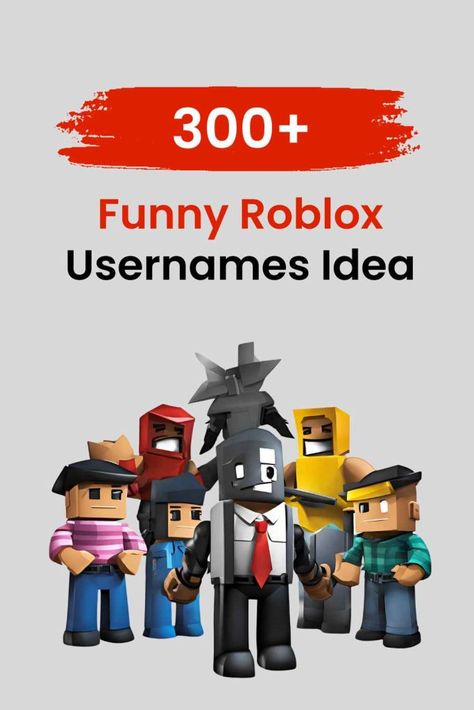 300+ Funny Roblox Usernames Idea - Creative Nomenclature Games Username Ideas, Good Roblox Username Ideas, Cursed Username Ideas, Username Game Ideas, Funny Roblox Username Ideas, Funny Roblox Name Ideas, Funny User Names, Game Username Ideas, Funny Roblox Usernames