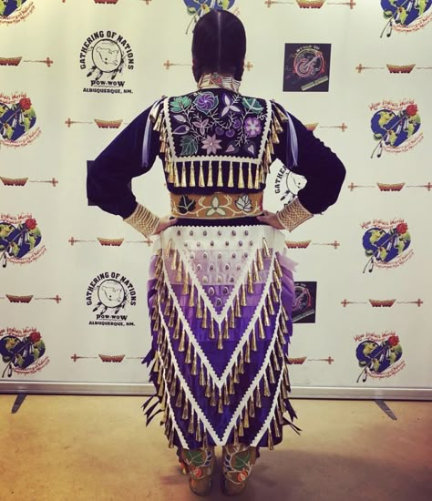 Native Jingle Dress, Black Jingle Dress Regalia, Native American Dress Pattern, Jingle Dress Pattern Design, Purple Jingle Dress Regalia, Jingle Dress Dancer Powwow Regalia, Native American Jingle Dress Regalia, Purple Jingle Dress, Jingle Dress Regalia Beadwork