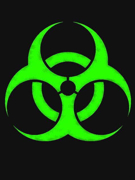 Cybergoth Art, Biohazard Aesthetic, Biohazard Tattoo, Biohazard Sign, Hazard Symbol, Green Sign, Bio Hazard, Biohazard Symbol, Leggings Diy