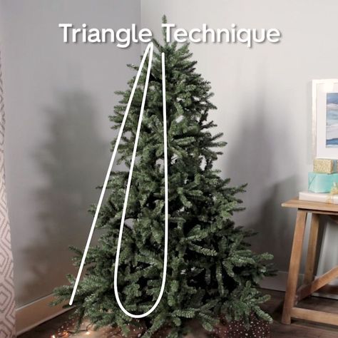 Is your tree-lighting style a mix of “it goes where it goes” and knotted wires? We’ll show you the best ways to put lights on a Christmas tree. Plus, get our tips for layering Christmas tree lights for a professional look! #howtoputonchristmastreelights #christmastreelights #bestchristmastreelights #christmastreedecor #bhg Lights On Christmas Tree How To Put, C9 Christmas Lights On Tree, How To Put Christmas Lights On Tree, Best Way To Put Lights On Christmas Tree, How To Put Lights On A Christmas Tree, How To Make A Christmas Tree, Xmas Ideas Decoration, Different Christmas Tree Ideas, Christmas Tree Lights Ideas