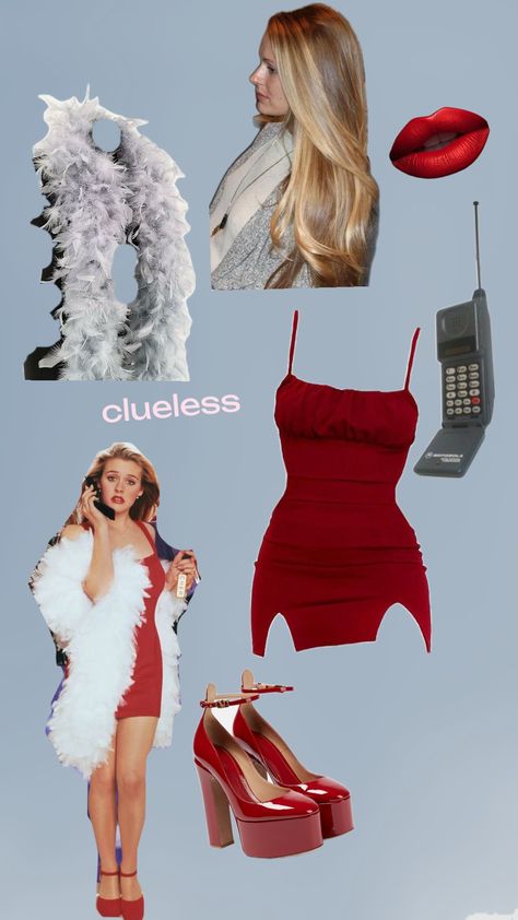 #clueless Clueless Fancy Dress, Clueless Group Costume, Cher From Clueless Outfits, Cher Clueless Hair, Cher Costume Clueless, Halloween Costumes Cher Clueless, How To Look Like Cher From Clueless, Cher Fashion Clueless, Cher Outfits Clueless