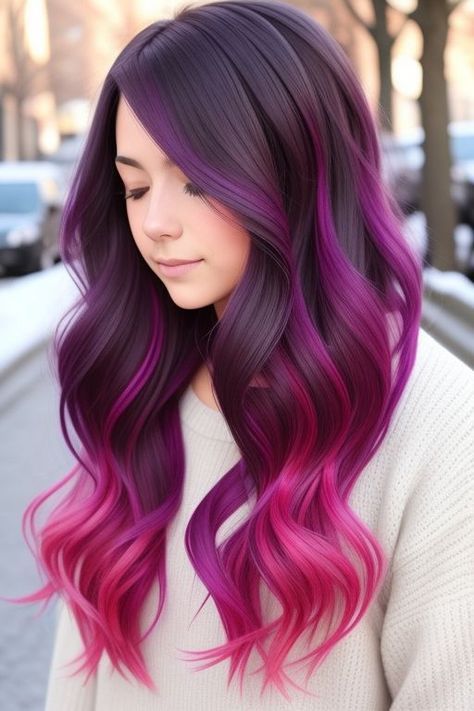 Best Winter Hair Color, Fall Vivid Hair Color, Icy Blondes, Elumen Hair Color, Cool Blonde Balayage, Spring Hair Color Trends, Unicorn Hair Color, Natural Brown Hair, Intricate Hairstyles