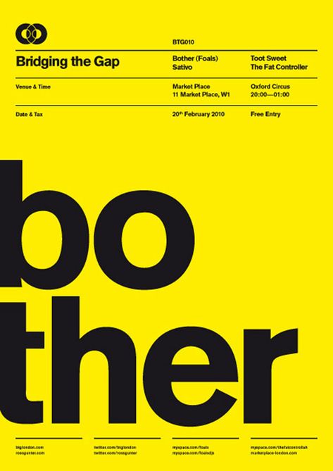 29 Amazing Use Of Swiss Style in Poster Design – Bashooka International Typographic Style, Yellow Poster, Best Posters, Typo Poster, Swiss Style, 타이포그래피 포스터 디자인, Swiss Design, Typography Layout, Typography Poster Design