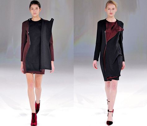 Chalayan 2013-2014 Fall Winter Womens Runway Collection - Paris Fashion Week Transformation Fashion Design, Convertable Clothing Fashion, Convertible Garments, Transformable Clothing, Transformable Fashion, Transformation Dress, Modular Fashion, Transforming Dress, Convertible Fashion