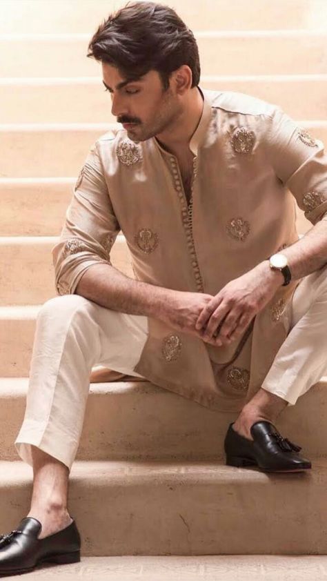 Want to purchase this Kurti For Men Wedding, Fawad Khan Kurta Pajama, Fawad Khan Kurta, Sufi Night Outfit For Men, Mens Traditional Wear Indian Wedding, Pakistani Groom Wear, India Fashion Men, Indian Wedding Suits Men, Mens Traditional Wear